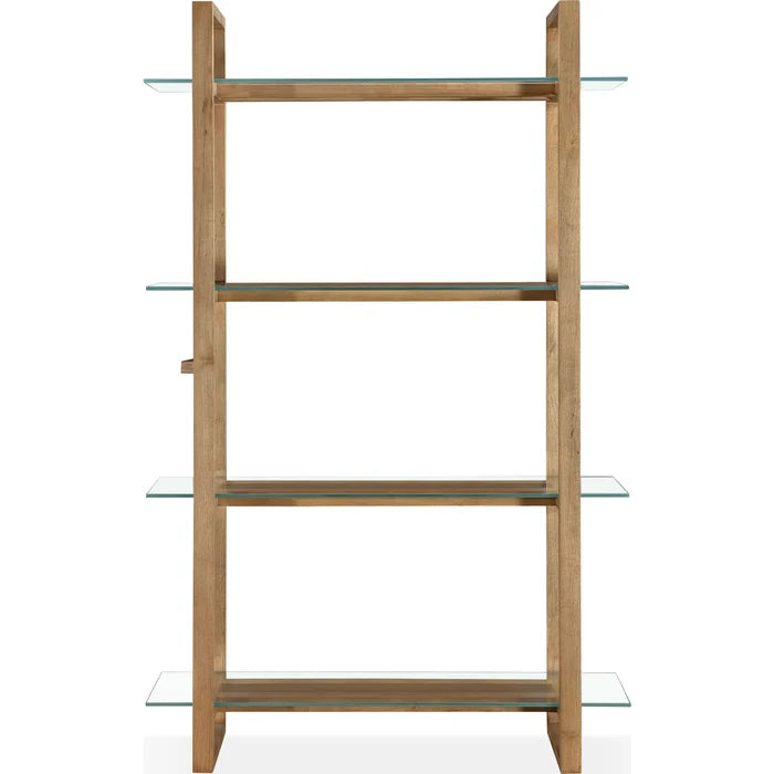 Alden Glass Etagere/Bookshelf