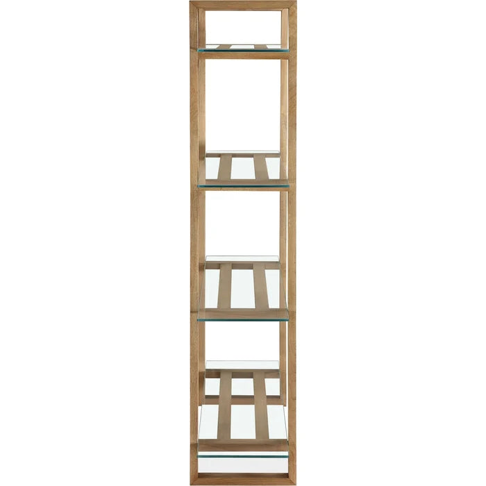 Alden Glass Etagere/Bookshelf