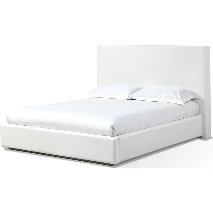 Liden Upholstered Bed - Pearl