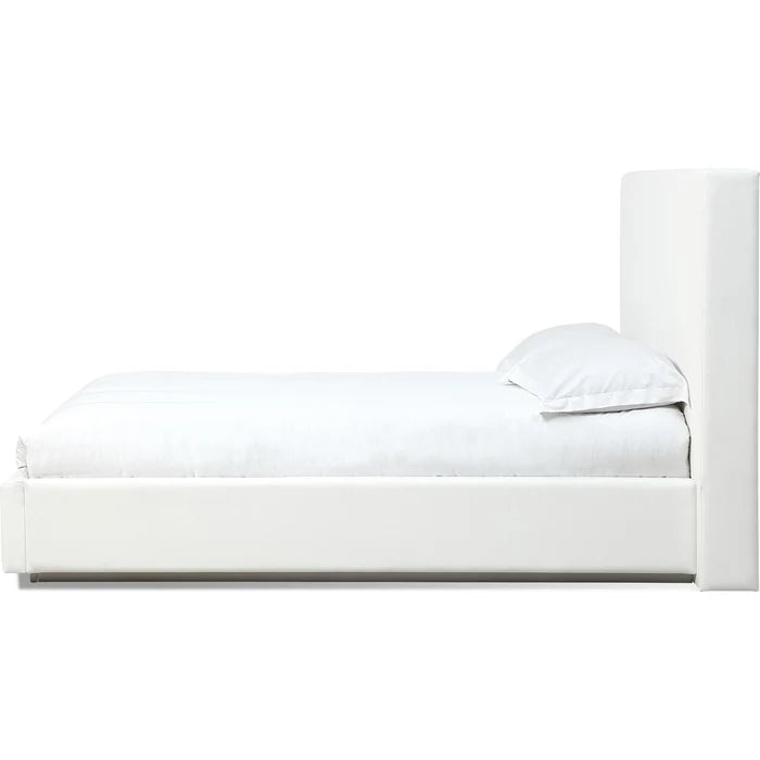 Liden Upholstered Bed - Pearl