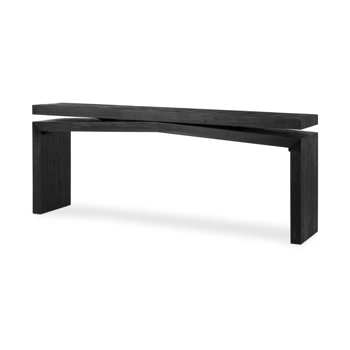 Morro Console Table 94" - Black Pine
