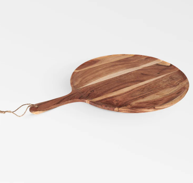 Acacia Round Serving Board