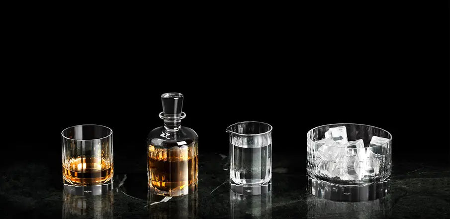 FLUTED - SMALL DECANTER