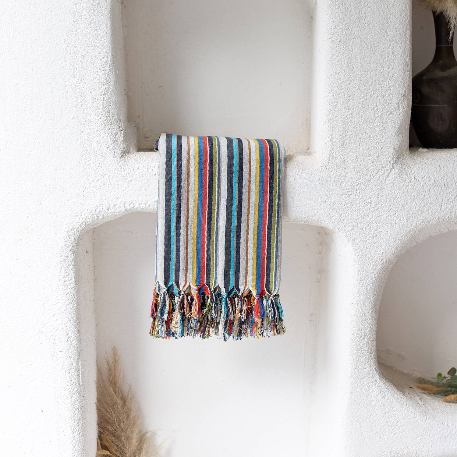 Turkish Bath & Beach Towel - Bright Multi