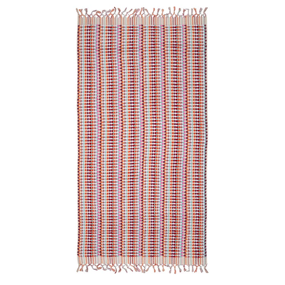 Pompom Bubble Handloom Bath Turkish Towels Farmhouse Decor