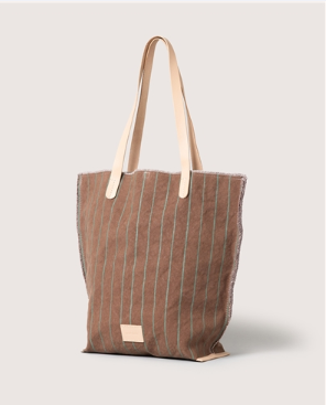 Hana Canvas Tote - Sea Clay