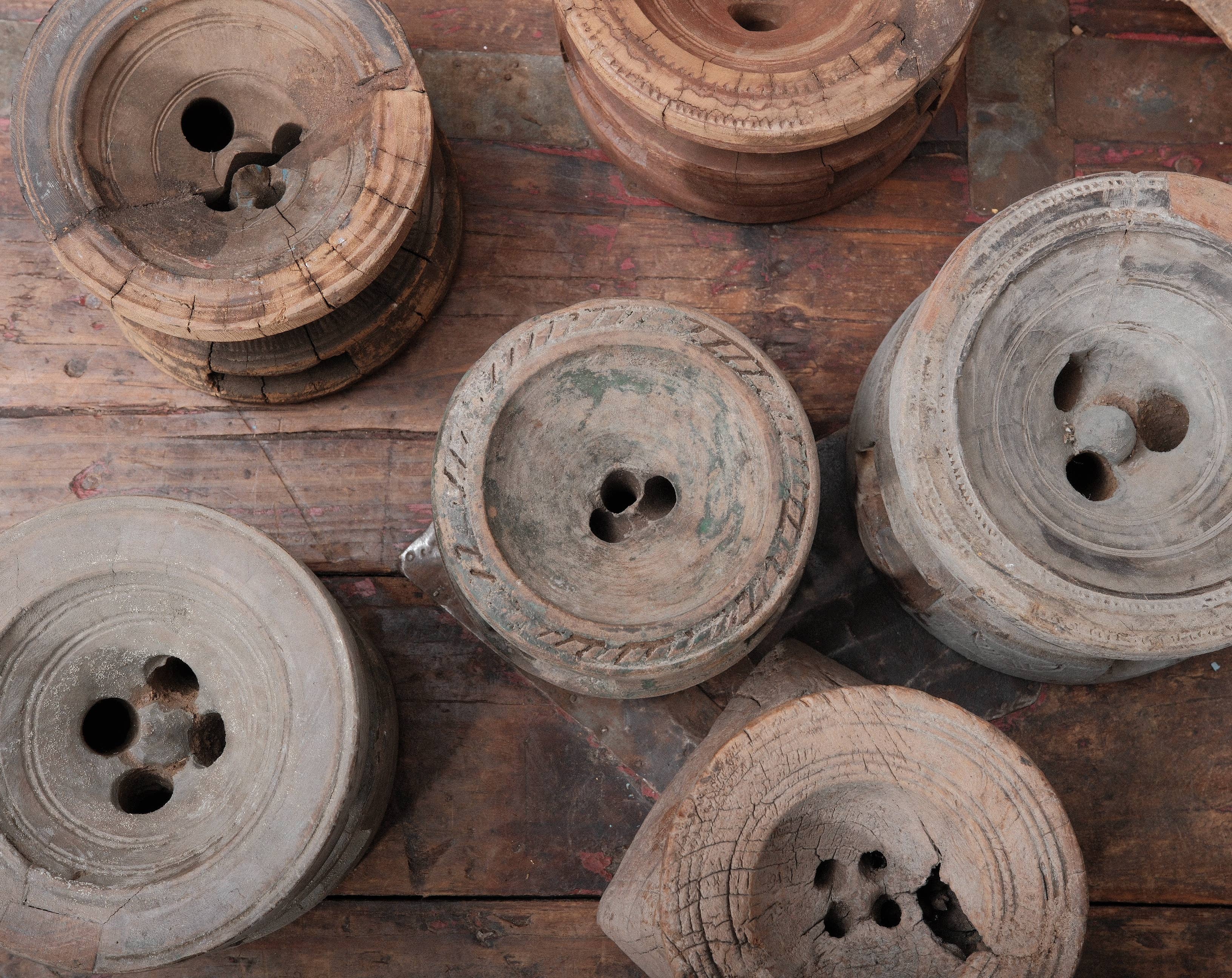 Vintage Binjani Candle Holder