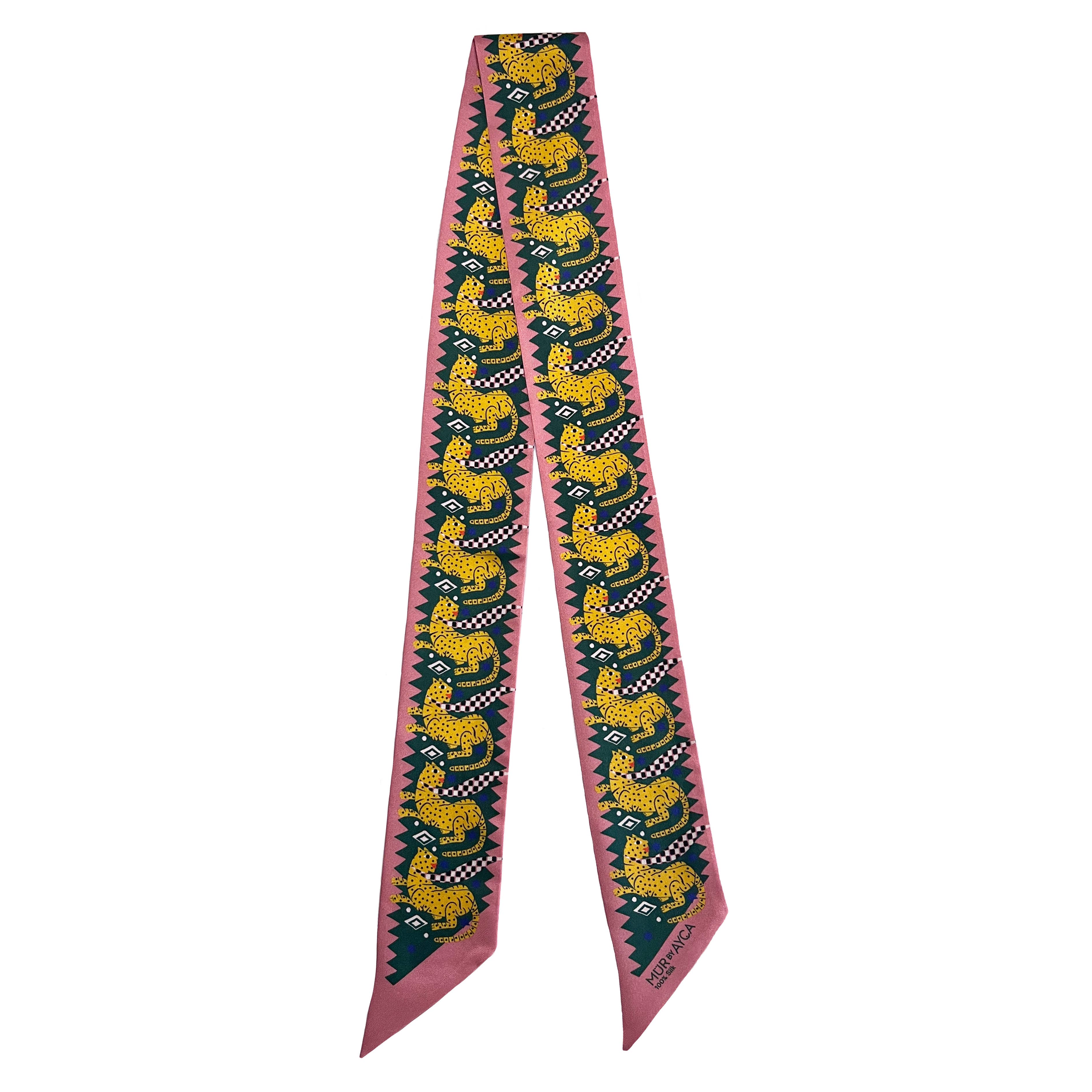 Cheetah Silk Narrow