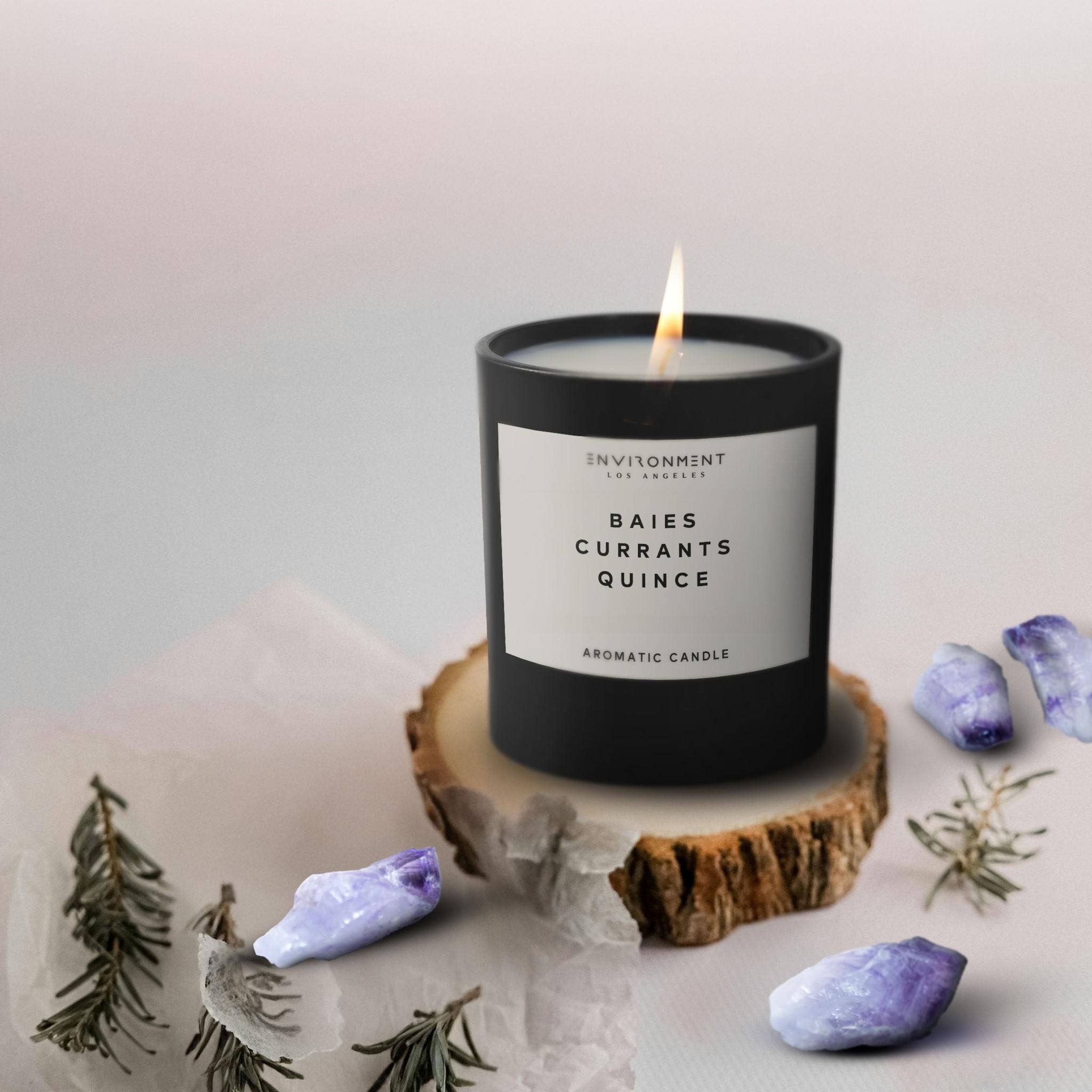 8oz Inspired by Diptyque® Candle with Lid and Box Baies | Cu