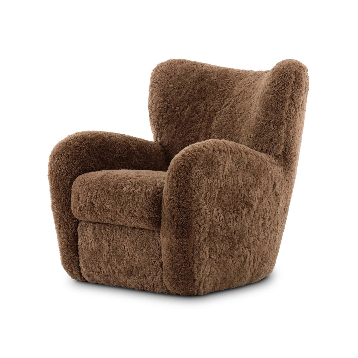 Amy Lounge Chair - Amber Shearling