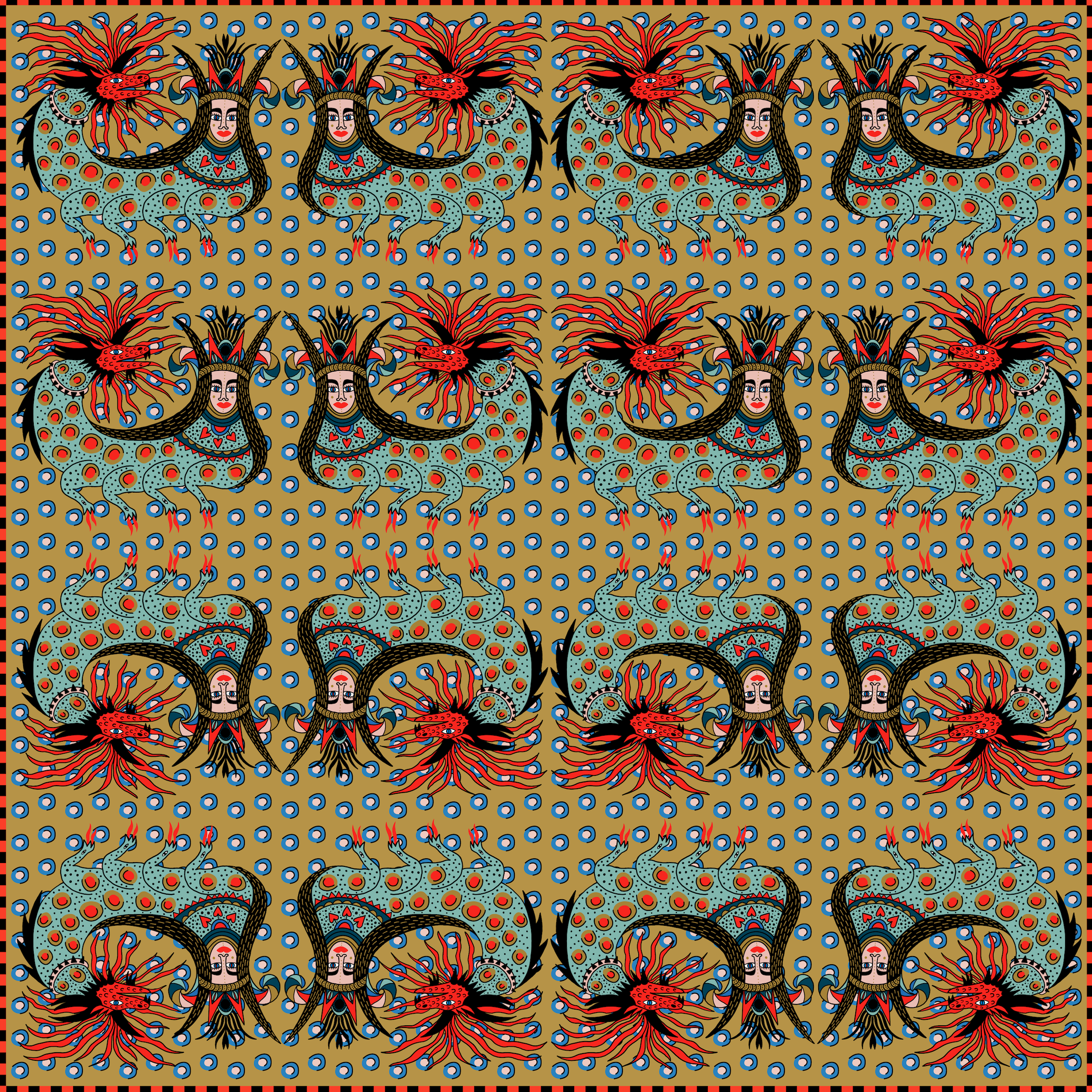 Sahmaragon Bandana