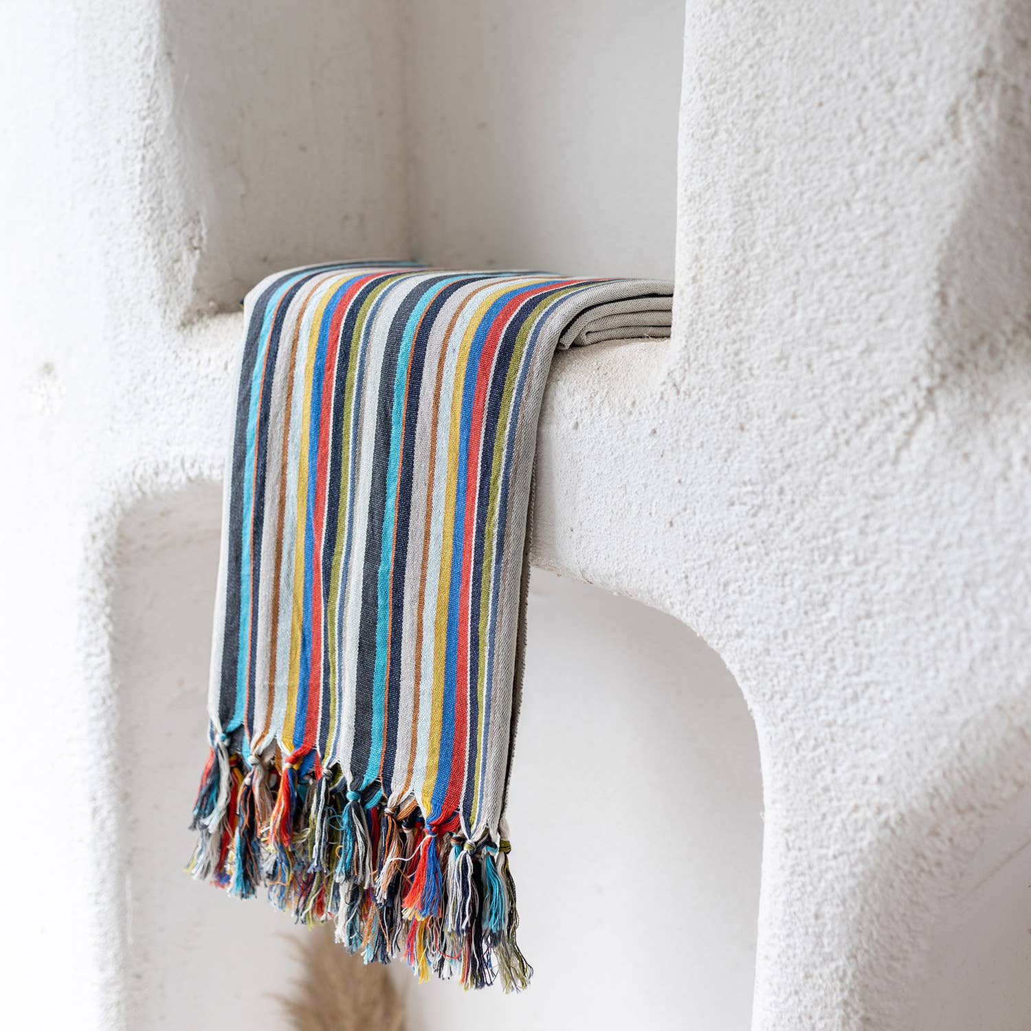 Turkish Bath & Beach Towel - Bright Multi