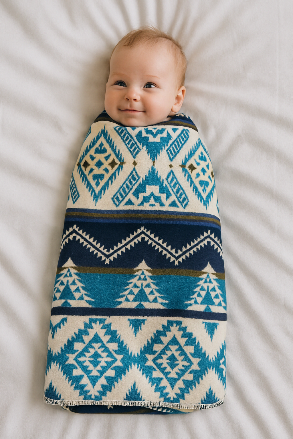 Alpaca Wool Baby Blanket: Artisan-Made, Soft, Reversible