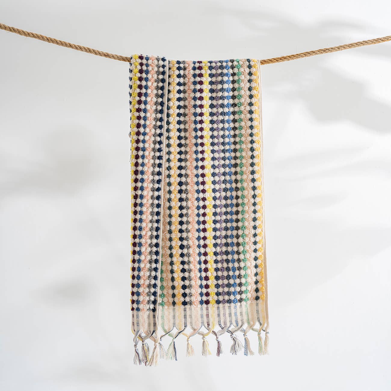 Pompom Bubble Turkish Hand Towel