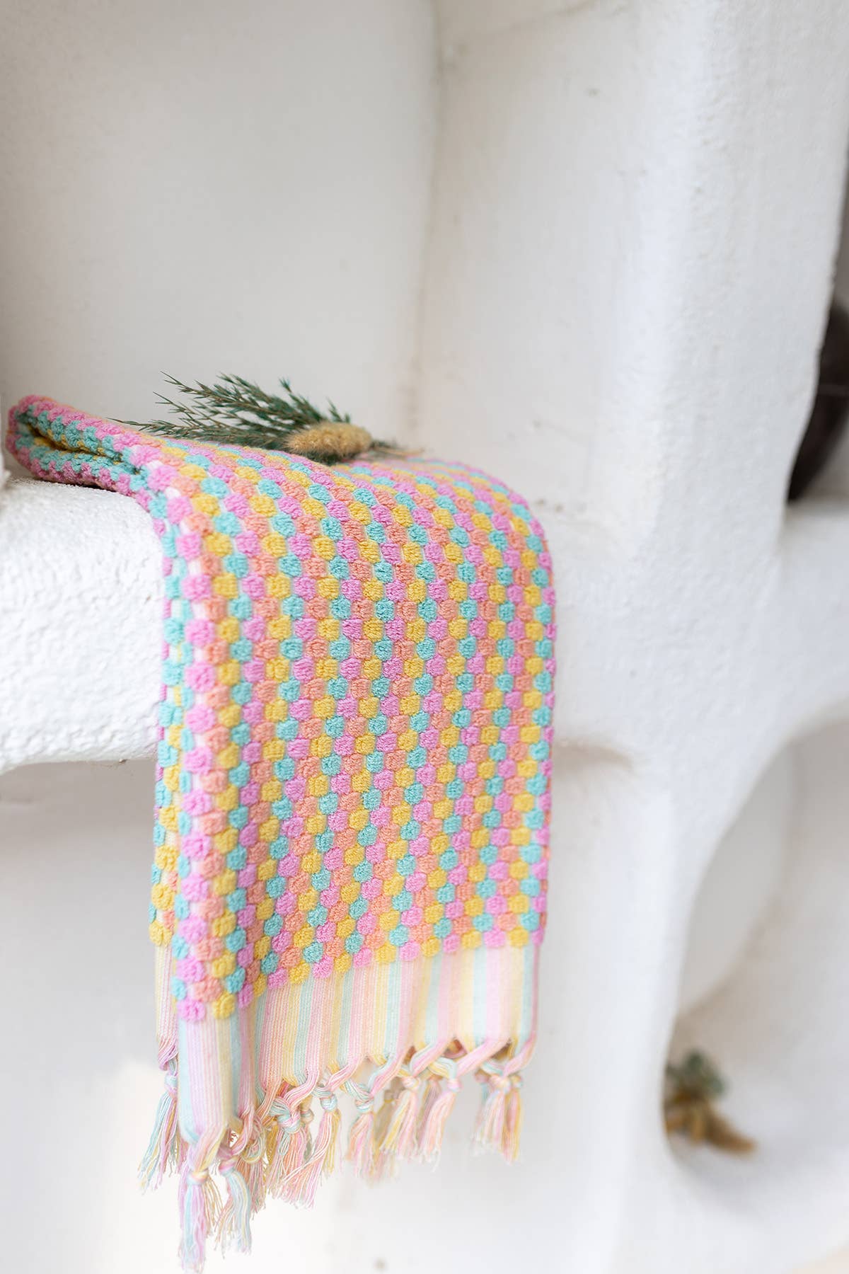 Pompom Bubble Handloomed Turkish Hand Towels farmhouse decor