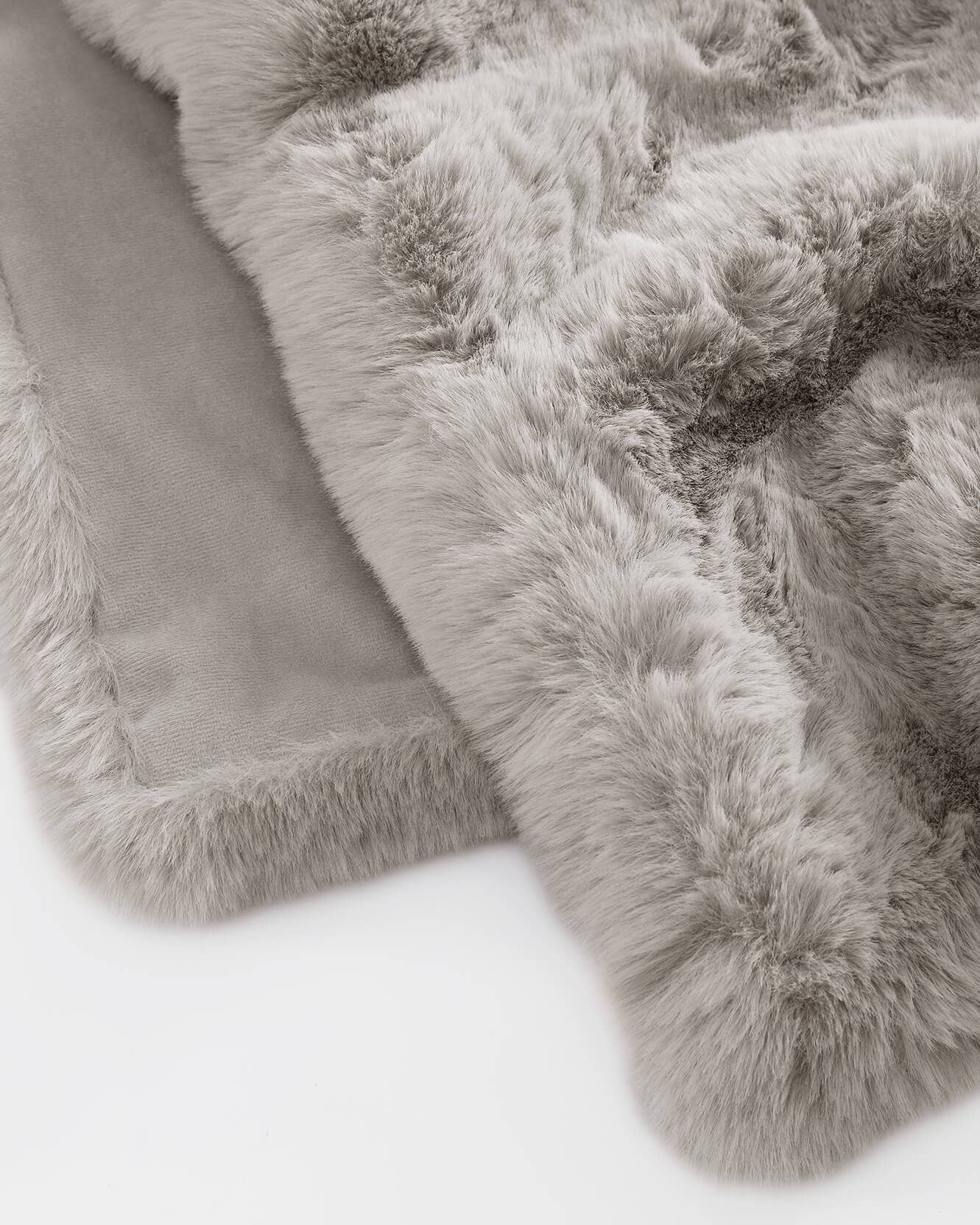 Faux Fur Bed Runner