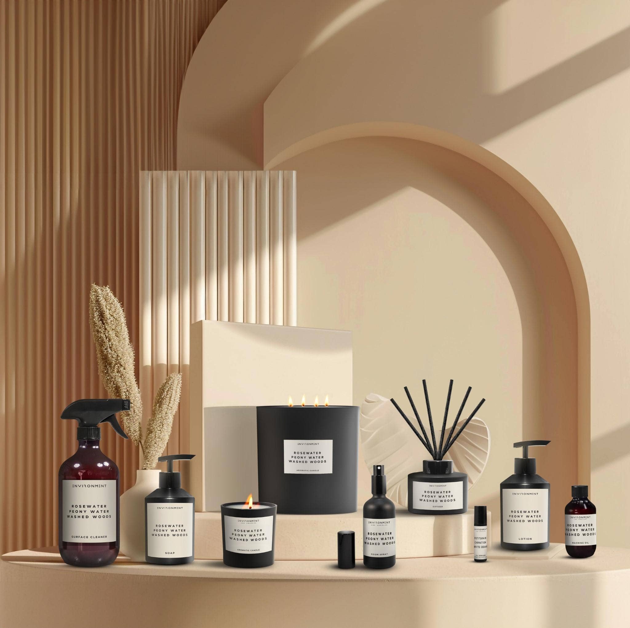 55oz Inspired by d'Issey Miyake® Candle Rosewater | Peony Wa