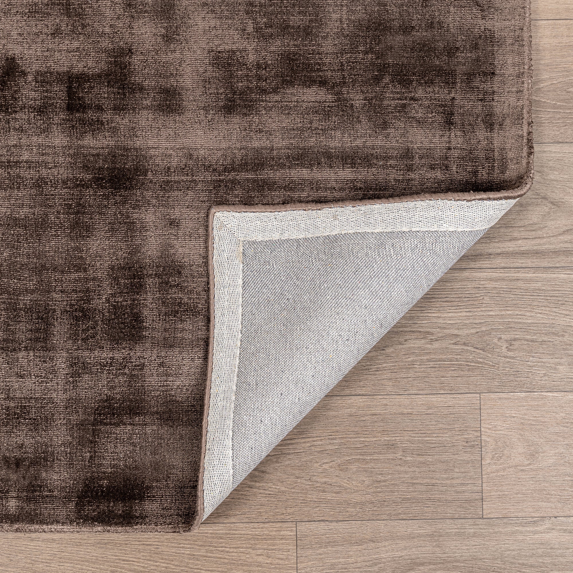 Camino Distressed Rug - Chocolate Brown