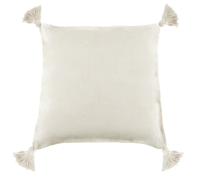 POM POM MONTAUK PILLOW W/ TASSELS