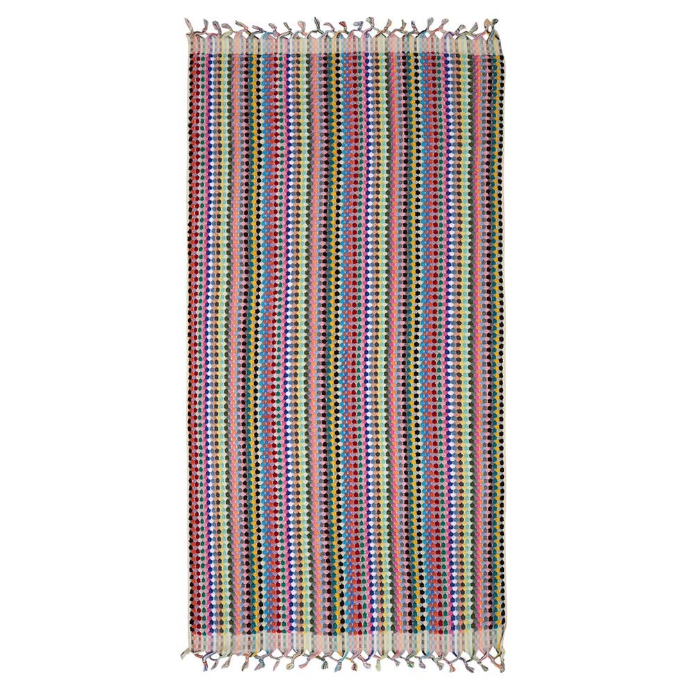 Pompom Bubble Handloom Bath Turkish Towels Farmhouse Decor