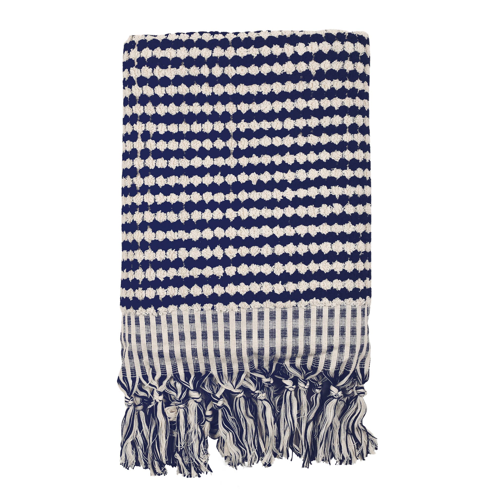 Pompom Bubble Handloom Bath Turkish Towels Farmhouse Decor