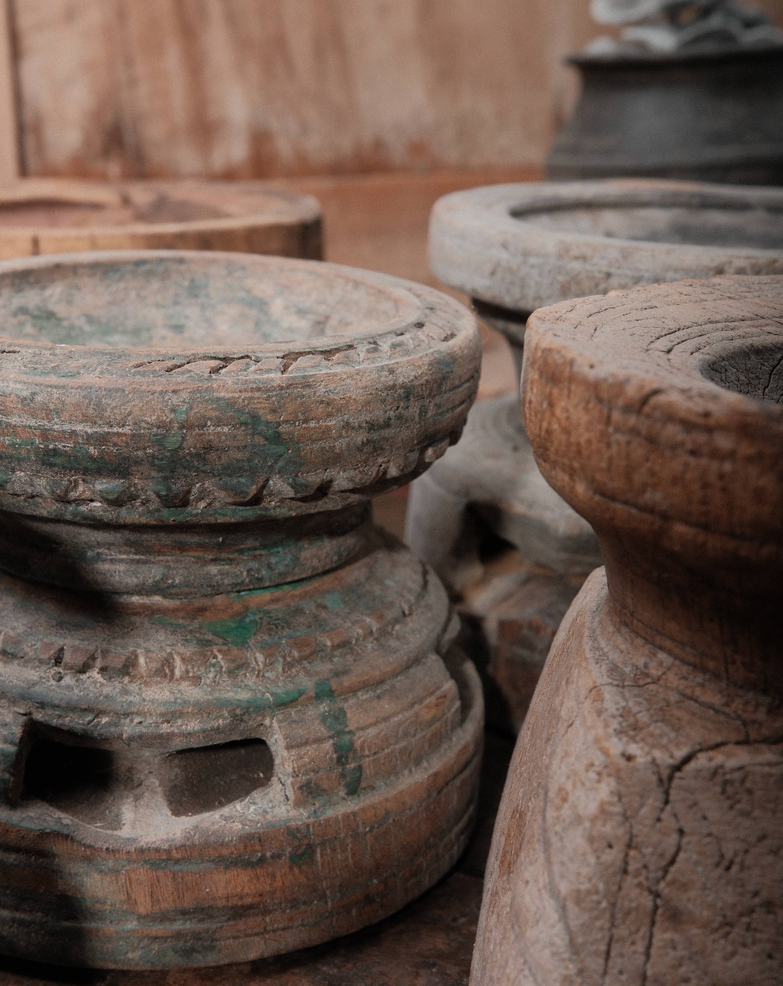 Vintage Binjani Candle Holder