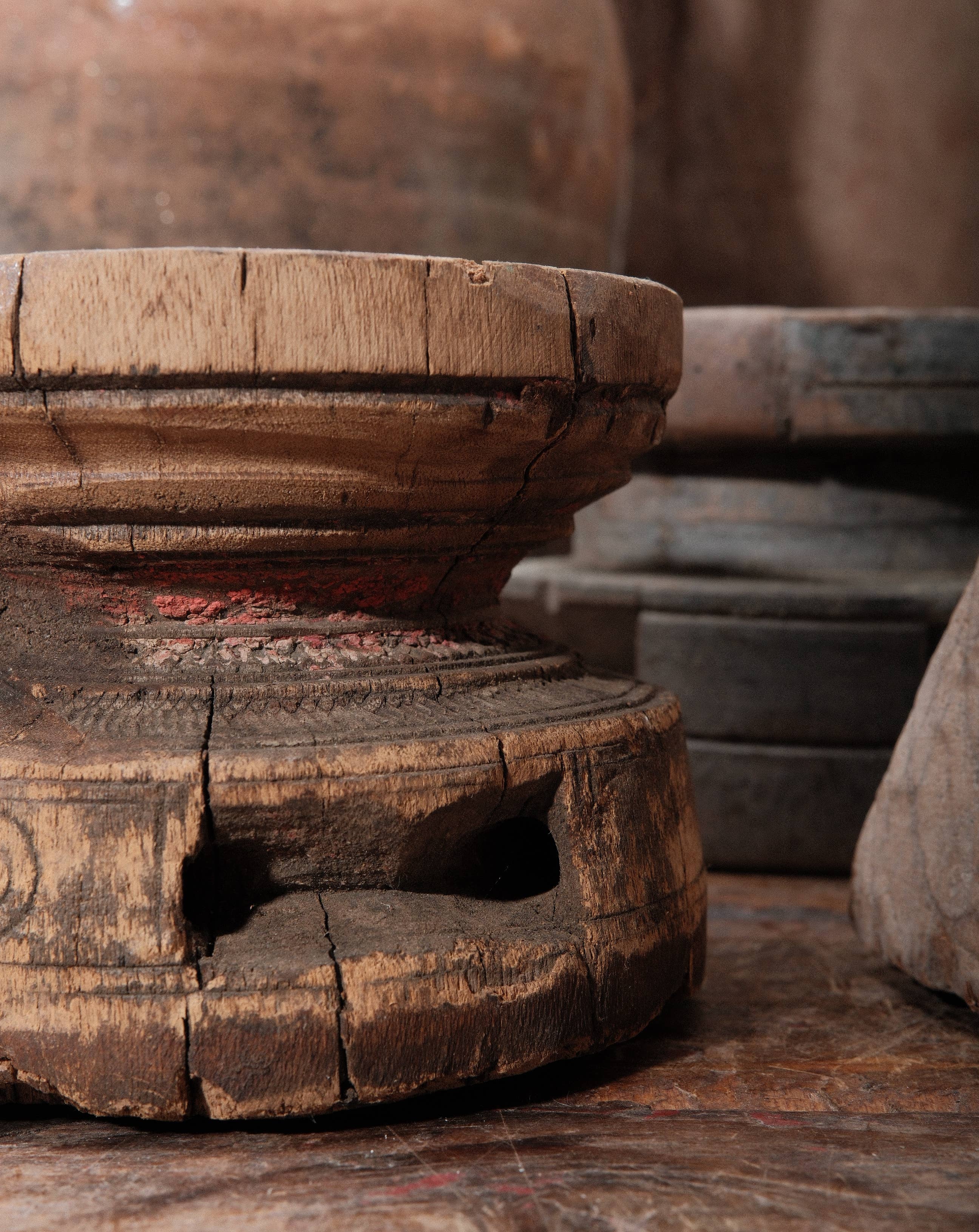 Vintage Binjani Candle Holder