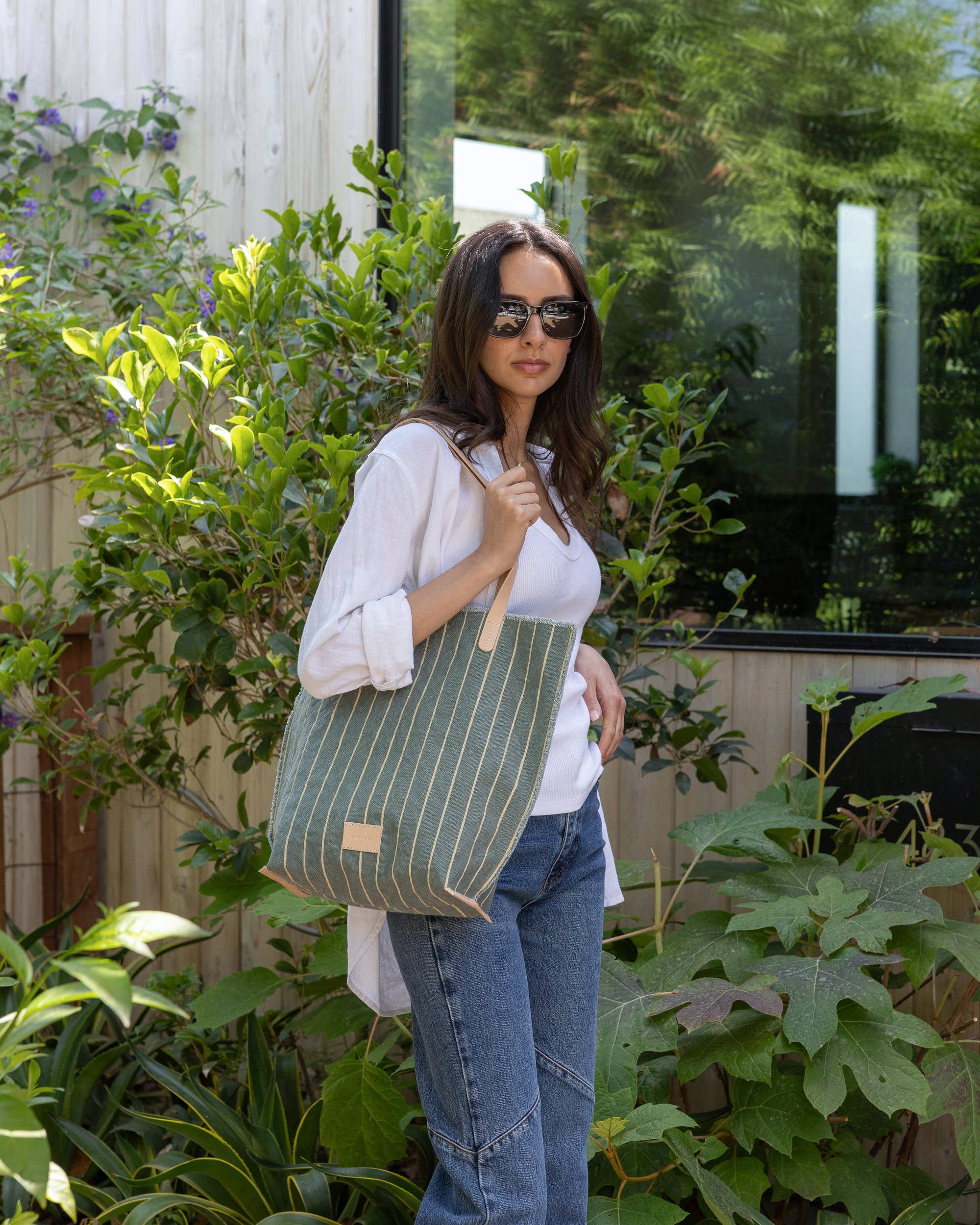 Hana Canvas Tote - Coastline