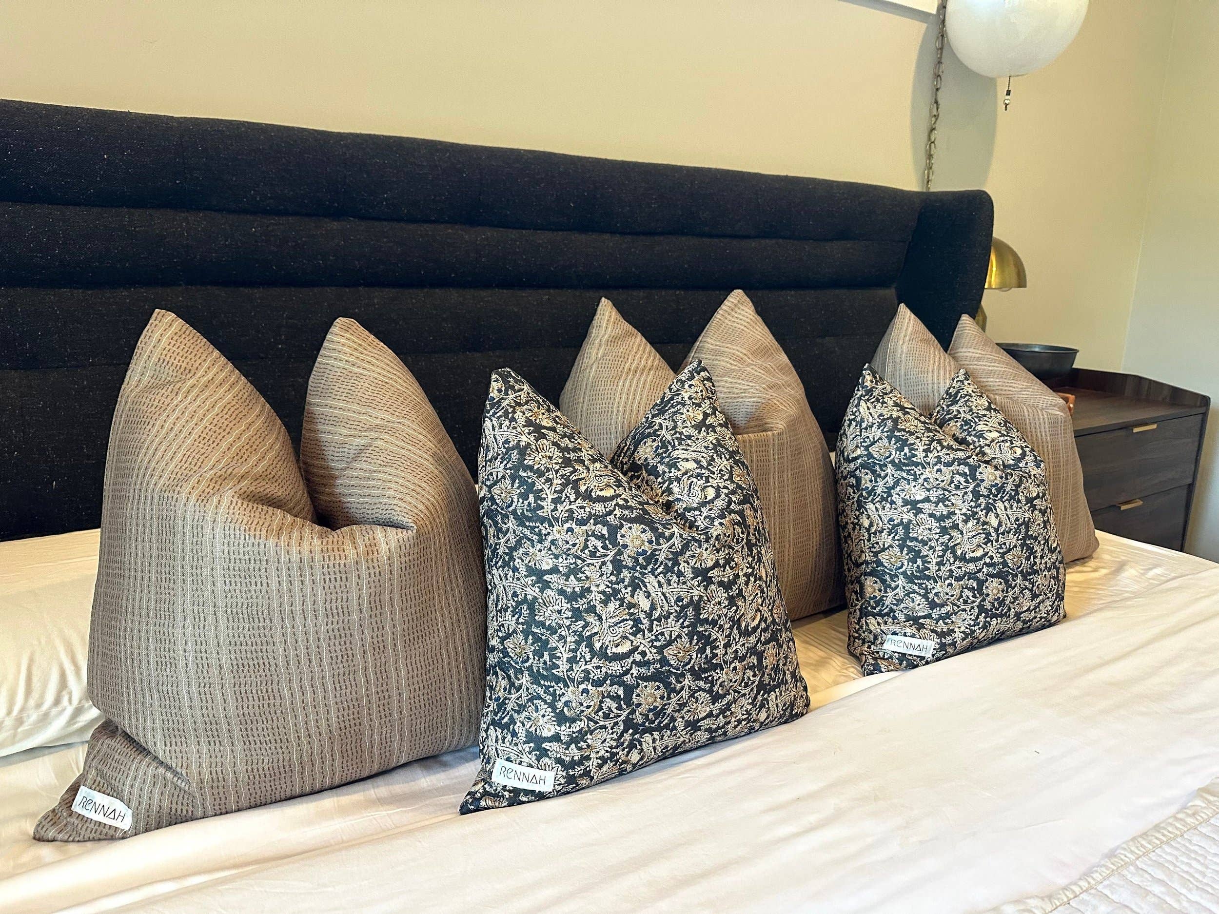 Juniper Black Pillow