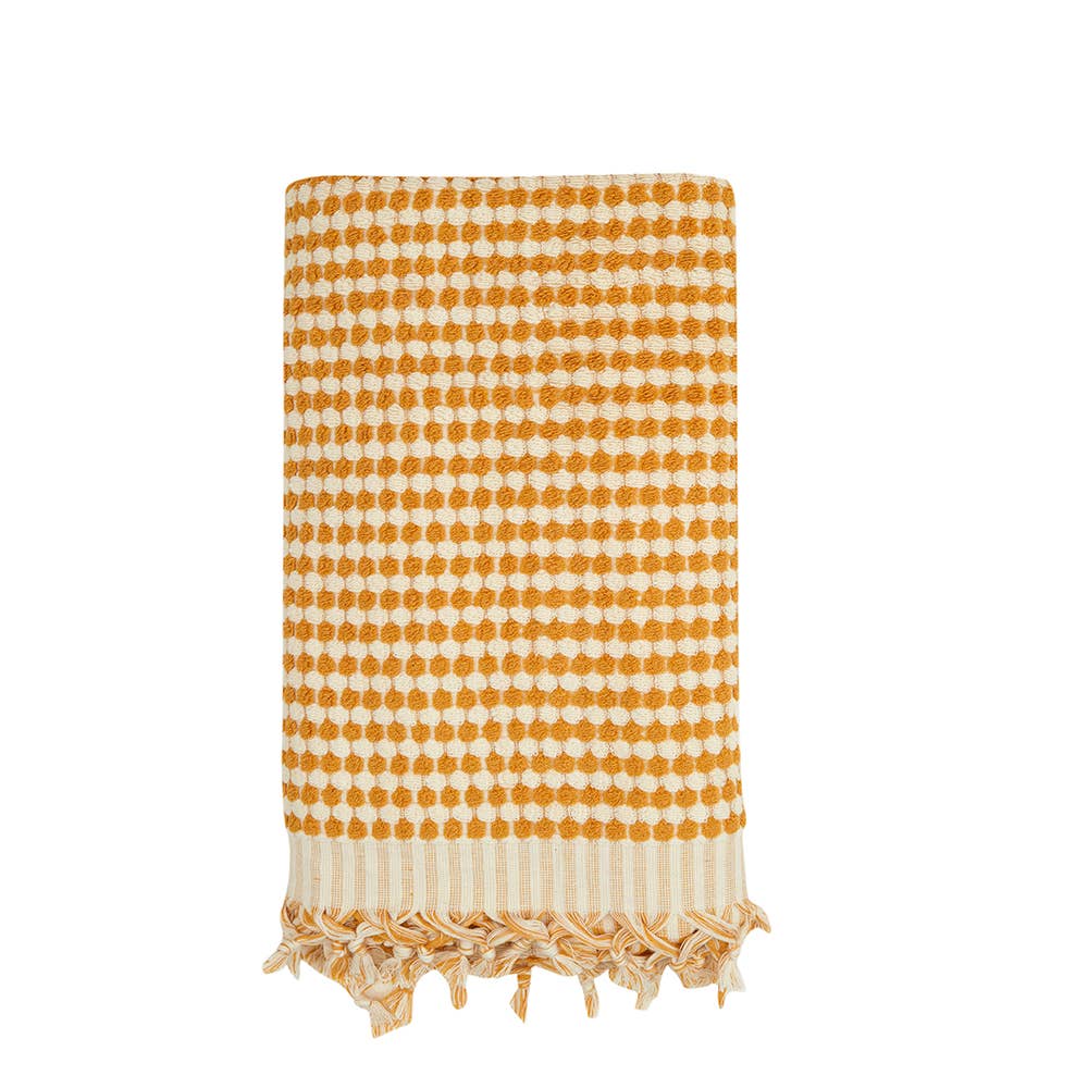 Pompom Bubble Handloom Bath Turkish Towels Farmhouse Decor