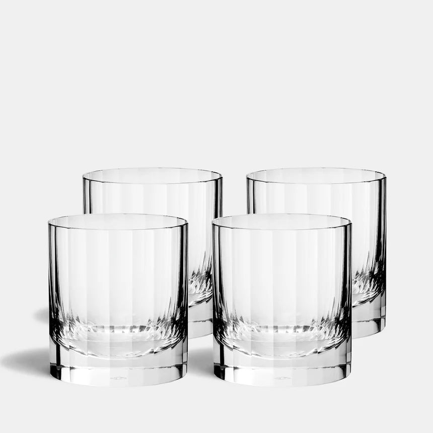Fluted Negroni Set of 4