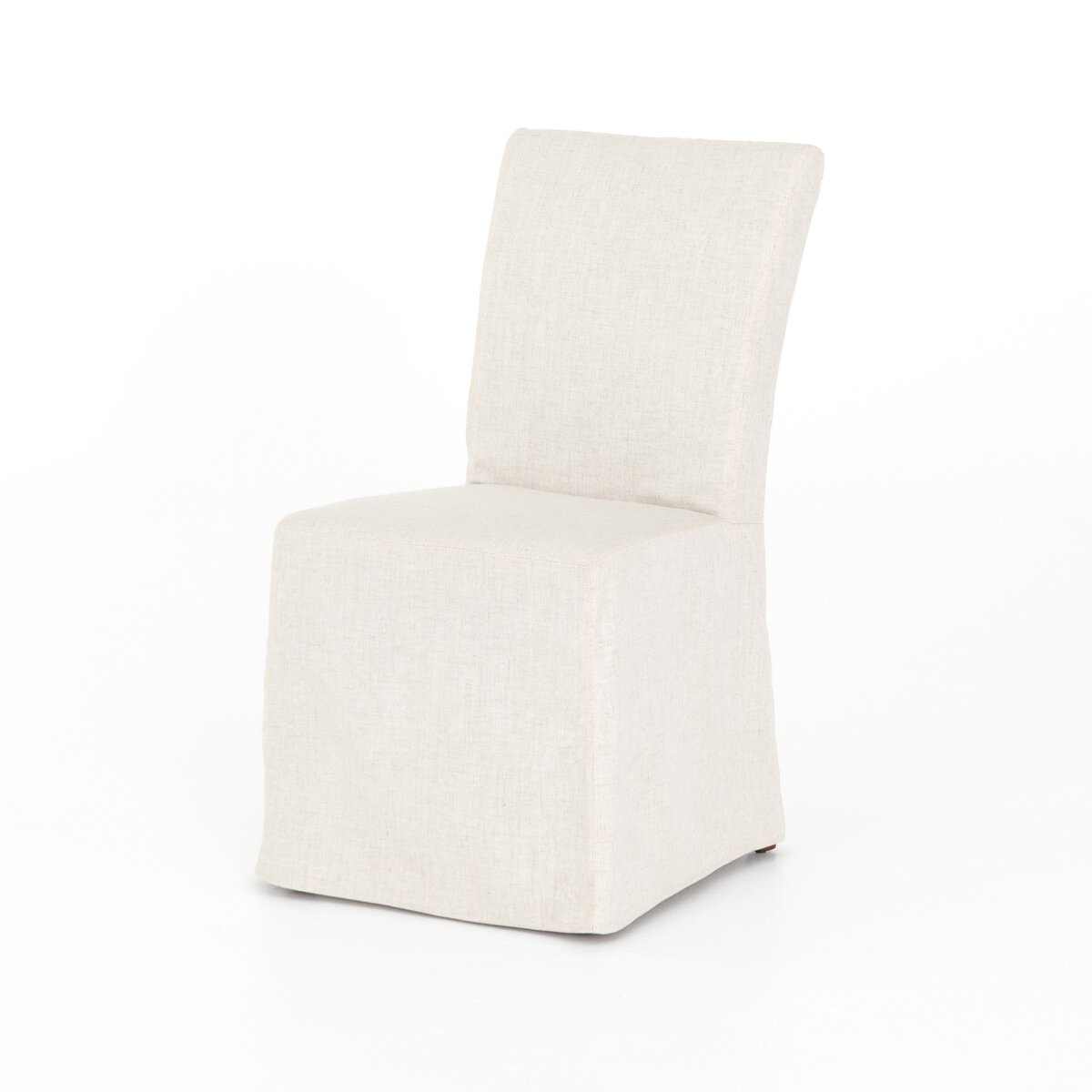Vienna Slipcover Dining Chair-Savile Flax