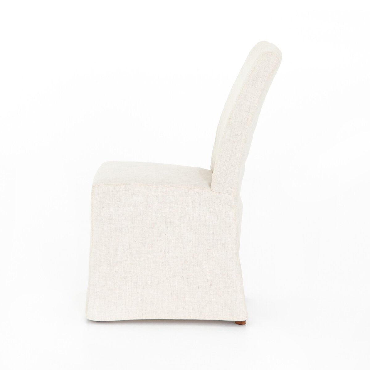 Vienna Slipcover Dining Chair-Savile Flax
