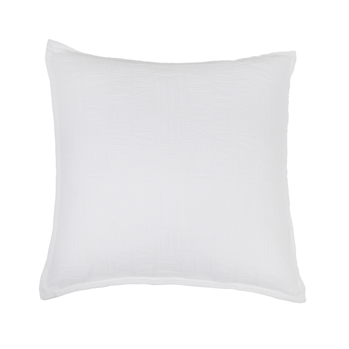 POM POM HARBOUR MATELASSE COLLECTION- WHITE