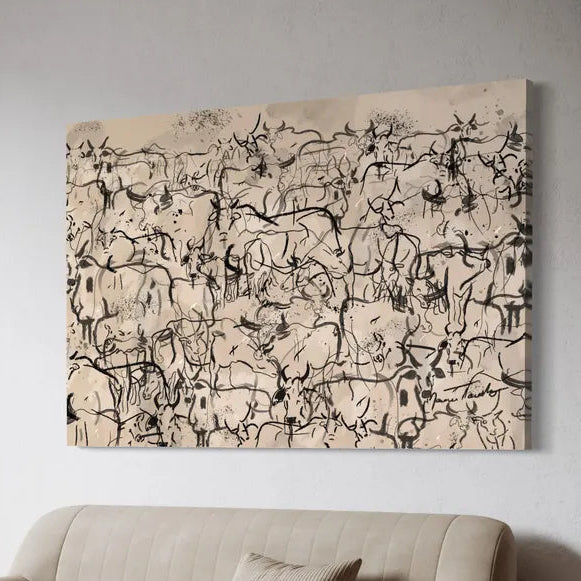 Heard of Cows Abstract