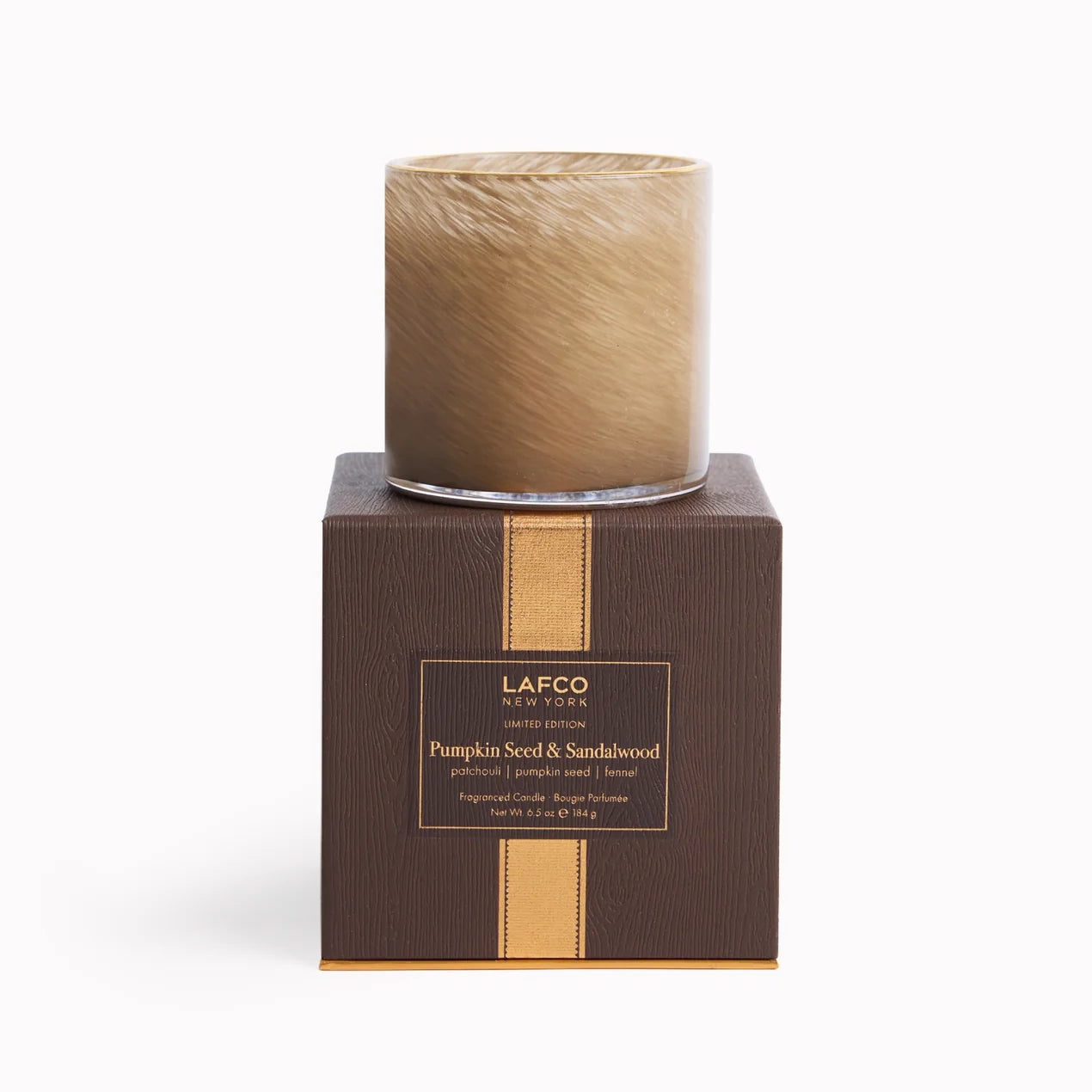 LAFCO: Pumpkin Seed & Sandalwood 15.5oz Candle