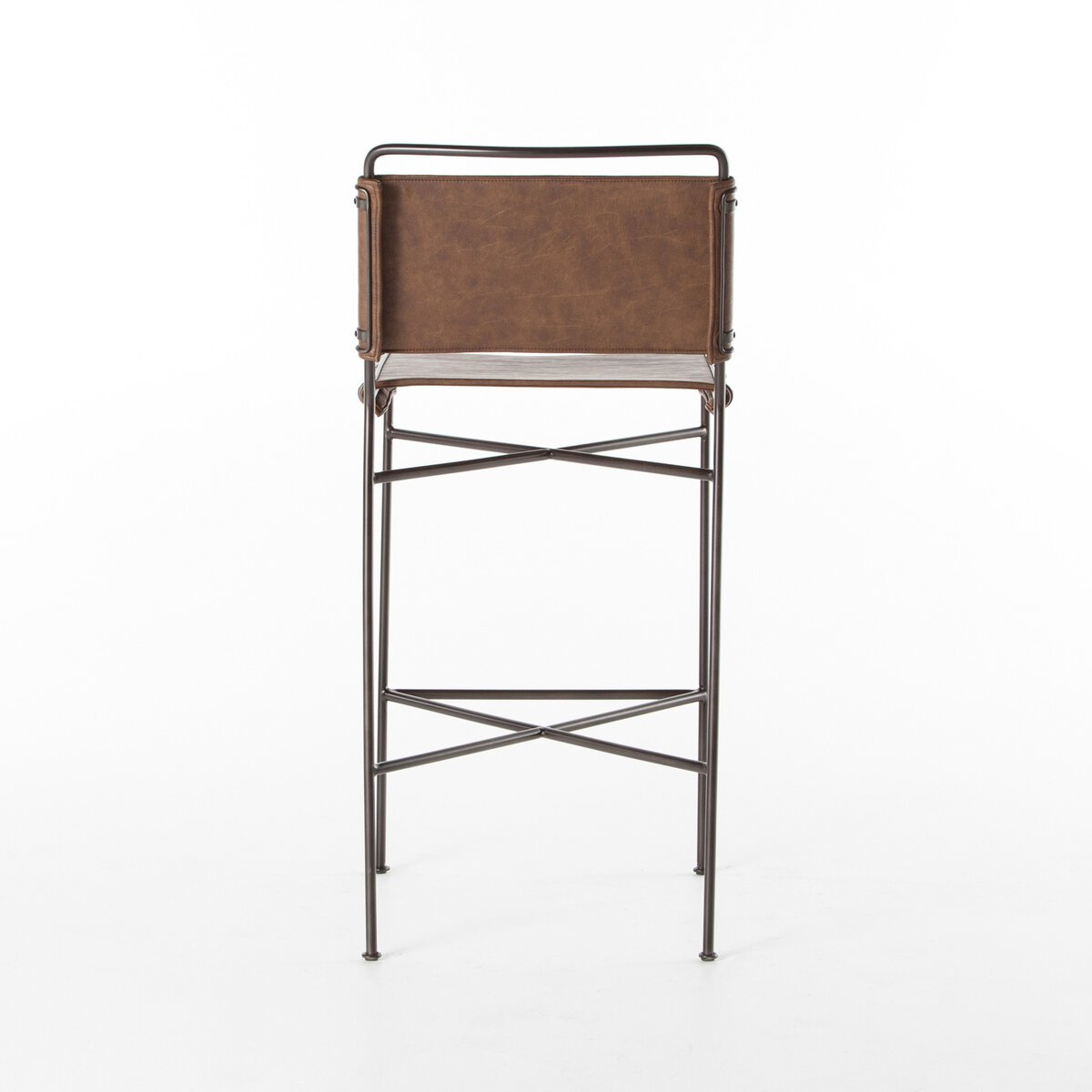 Winston Barstool - Distressed Brown