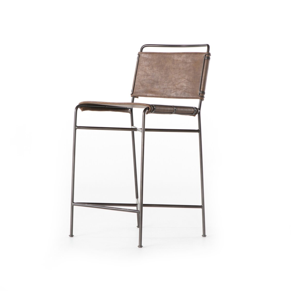 Winston Barstool - Distressed Brown