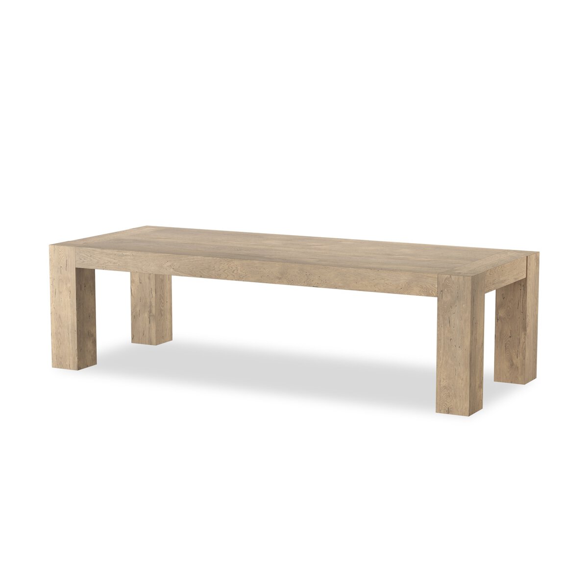 Worn Oak Dining Table
