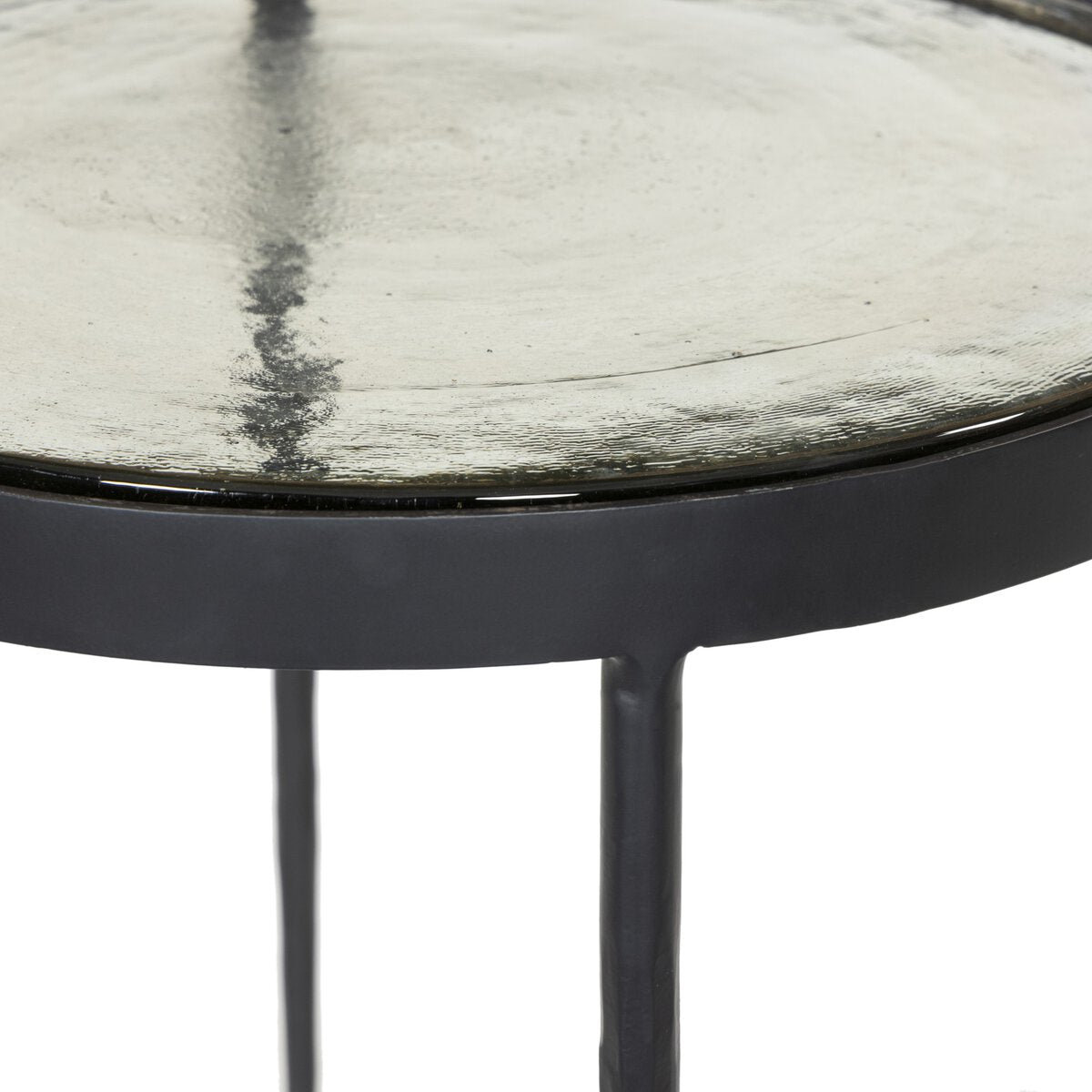 Ynez Nesting Tables | Clear Glass - Set of 2