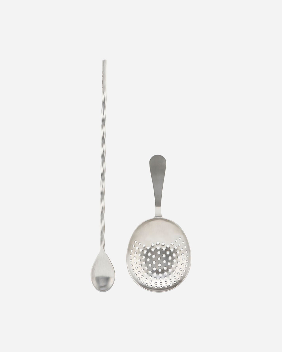 COCKTAIL SPOON AND STRAINER