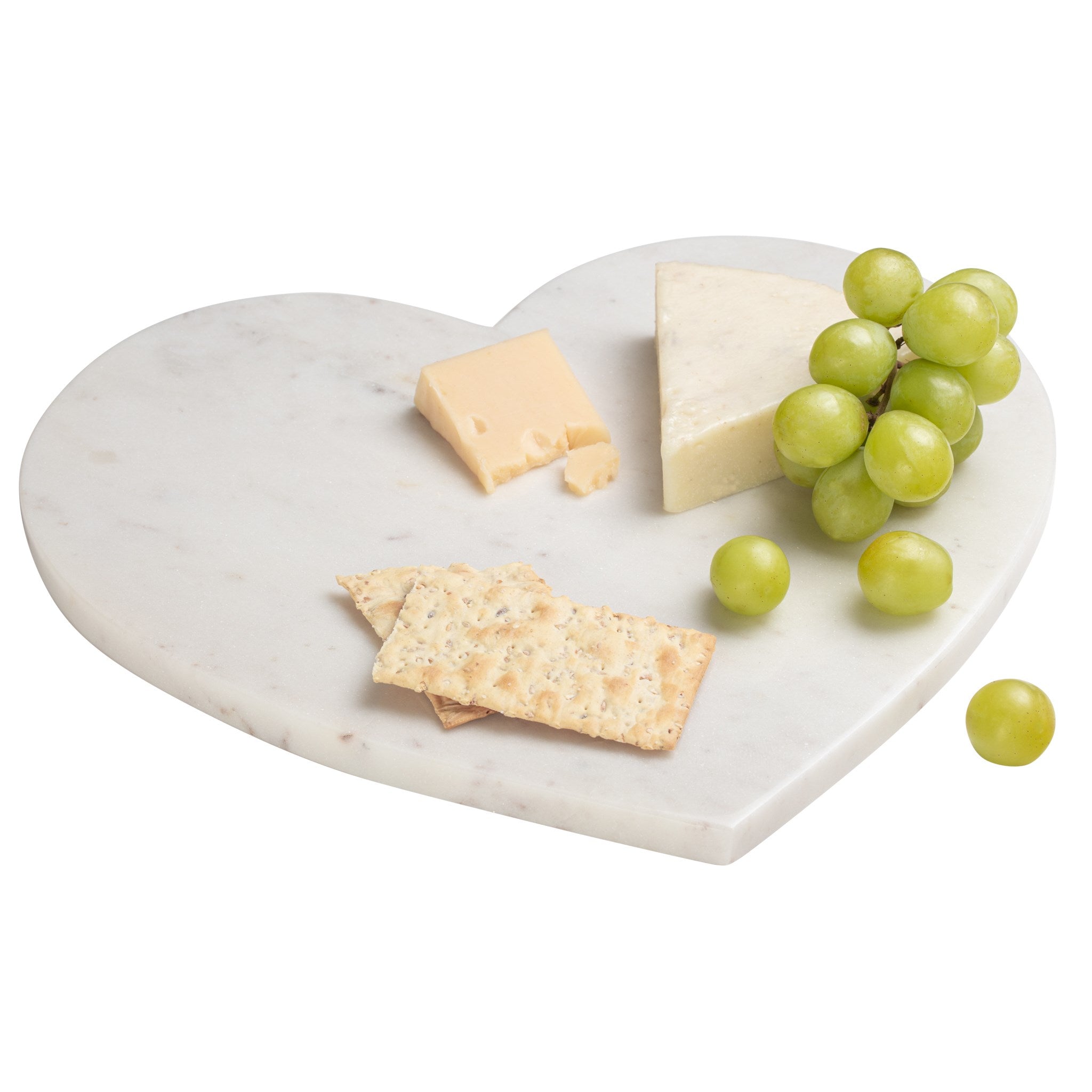 MARBLE HEART CHEESE SERVING BOARD