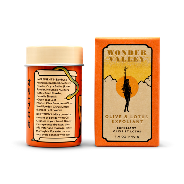 WONDER VALLEY OLIVE & LOTUS EXFOLIANT