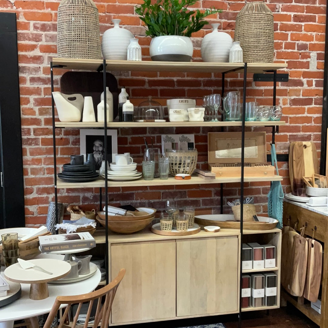 Sideboard and hutch